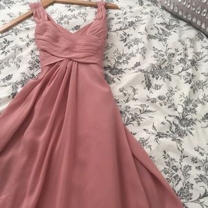 Long chiffon dress